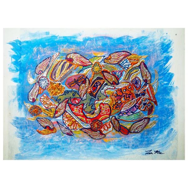 Waves On The Shore At Carmel, California by Mee Original