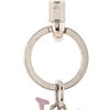 Image 3 : Louis Vuitton Purple Metal LV Shape Keychain