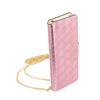 Image 7 : Michael Kors Metallic Pink Leather Iphone 7 Folio Case