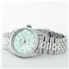 Image 4 : Rolex Mens Stainless Steel Ice Blue Diamond Oyster Perpetual 36MM Datejust Wrist