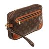 Image 2 : Louis Vuitton Brown Monogram Canvas Dragonne Clutch Bag