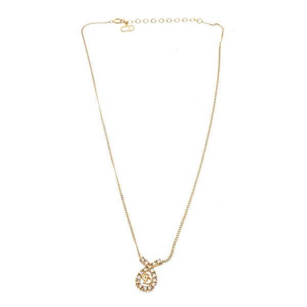 Christian Dior Rhinestone Necklace