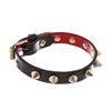 Image 3 : Christian Louboutin Black Loubilink Studs Leather Bracelet