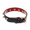 Image 5 : Christian Louboutin Black Loubilink Studs Leather Bracelet