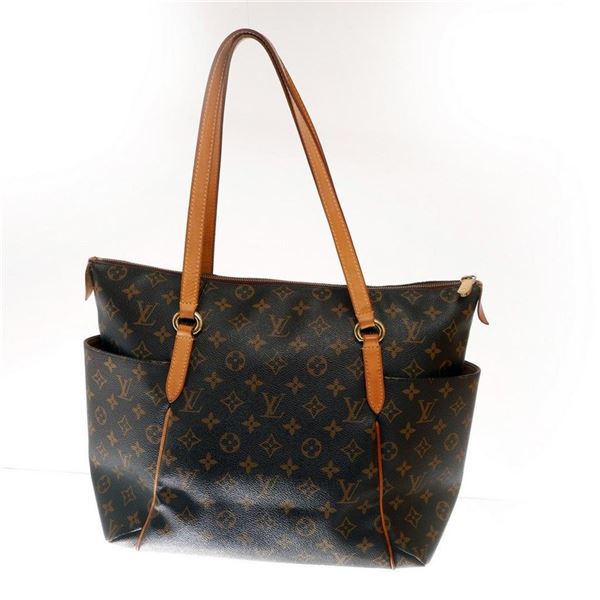 Louis Vuitton Monogram Canvas Leather Totally MM Bag