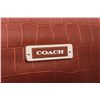 Image 5 : Coach Brown Leather Avery Embossed Satchel