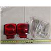 Image 1 : 2 Trailer Tail Lights + Bag of Tent Pegs