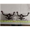 Image 1 : 2 7 Inch Iron Double Hooks