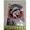 Image 1 : 8 x 11 3/4" Tin Sign "Nut House"