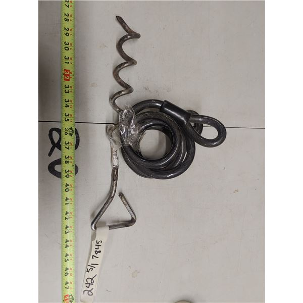 Heavy Duty Cable + Dog Tie Down