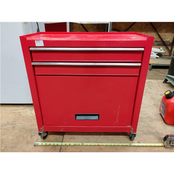 Red Rolling Tool Box W/ Tools
