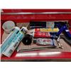 Image 4 : Red Rolling Tool Box W/ Tools