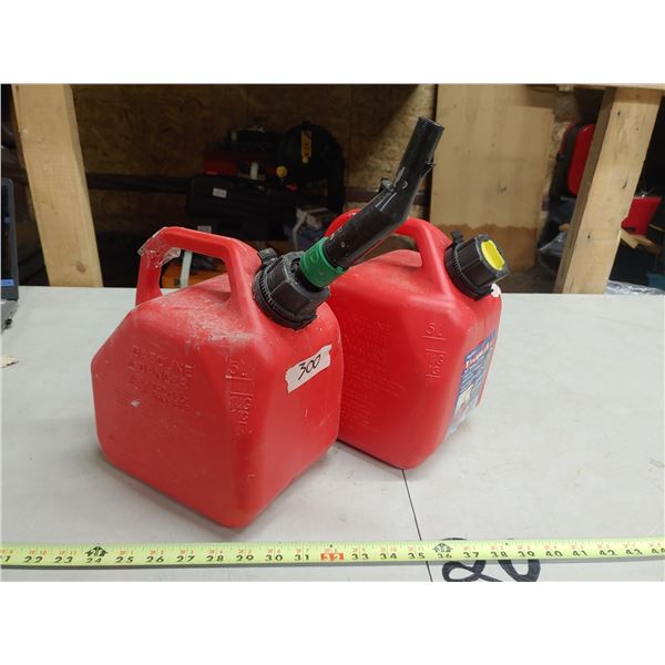 2 Gas Cans