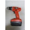 Image 4 : Wooden Box w/ Black & Decker Cordless Drill - Comes with Battery & Charger