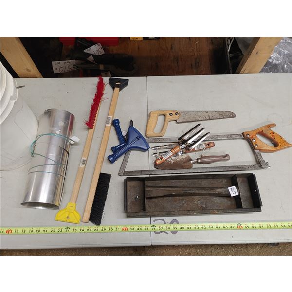 Misc. Tools, Saws, Snow Brushes Etc.