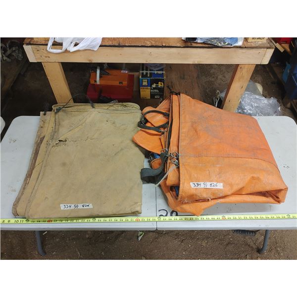 2 Heavy Duty Tarps