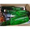 Image 3 : Box of Green and Brown Grolsch Glass Beer Bottles