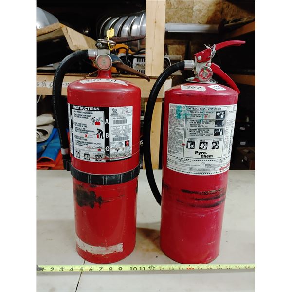 2 Dry Chemical Fire Extinguisher