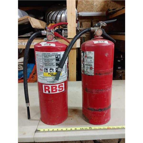 2 Dry Chemical Fire Extinguisher