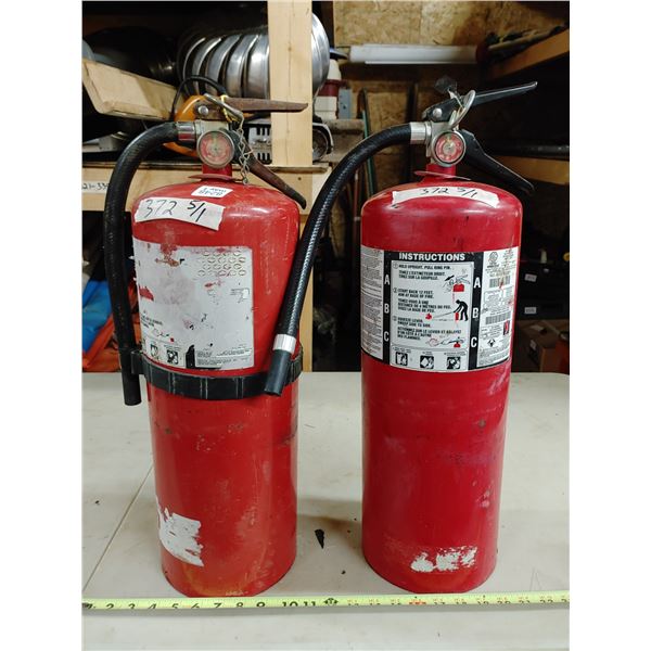 2 Dry Chemical Fire Extinguisher