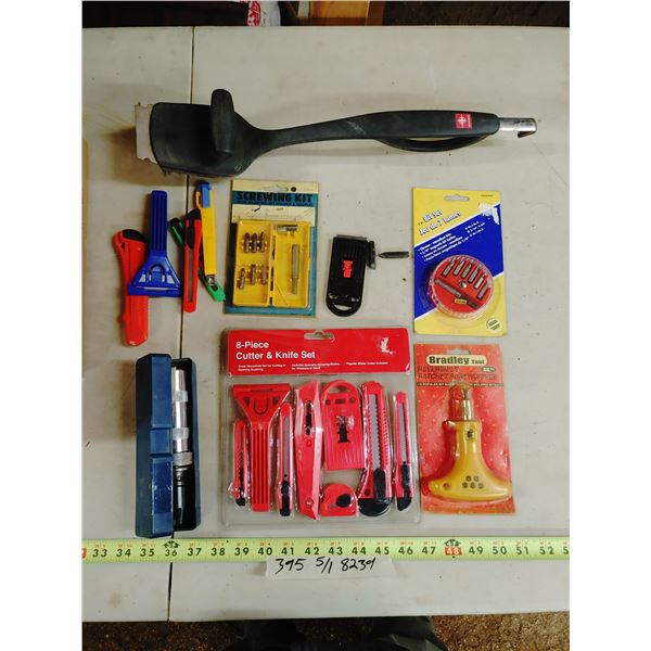 Lot of Misc. Tools Scrapers Etc.