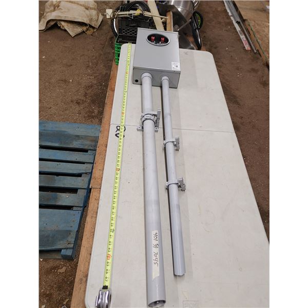 200 Amp Service Box W/ Conduit