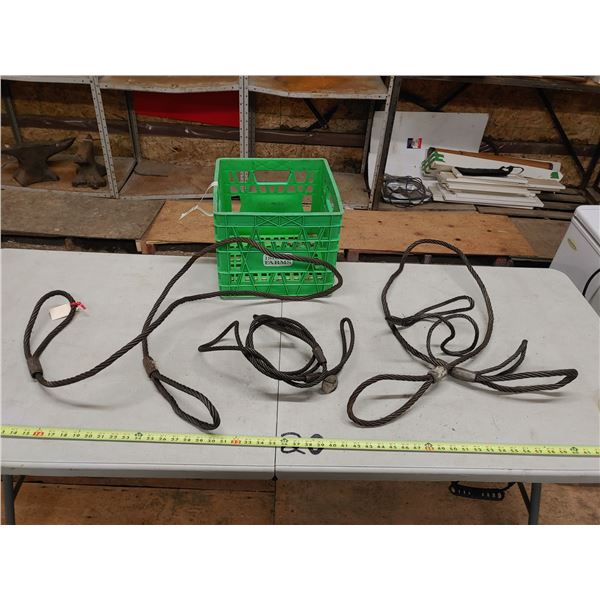 Milk Crate of 4 Slings