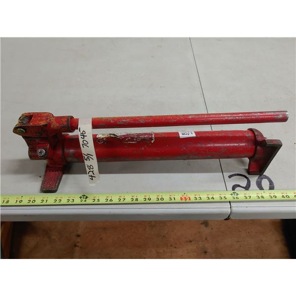 Banner Hydraulic Hand Pump