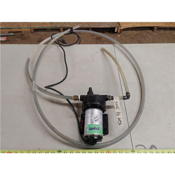 Aquatec Demand Delivery Pump Working