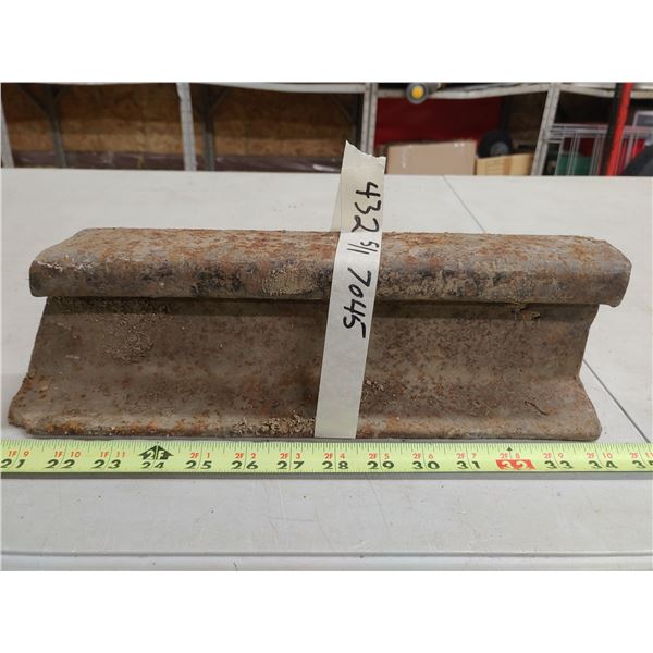 Rail Section Anvil