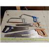 Image 1 : 3 Wood Saws 2 Hack Saws