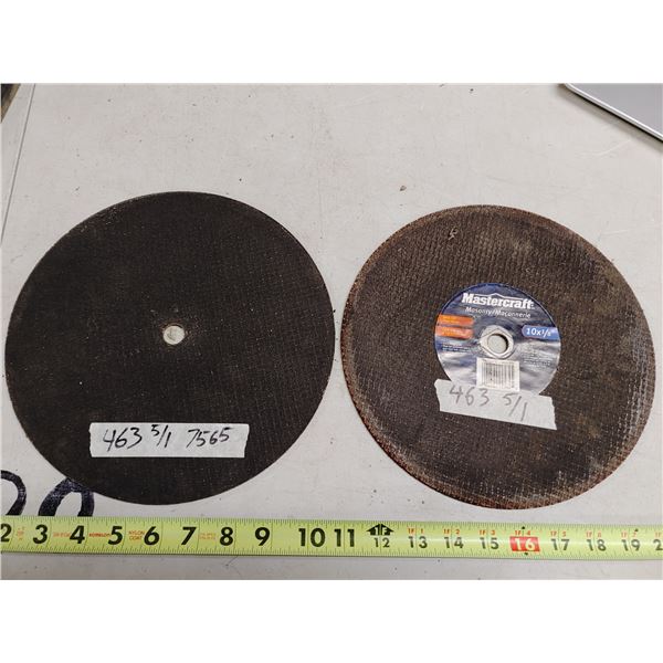 2 New Masonry Blades