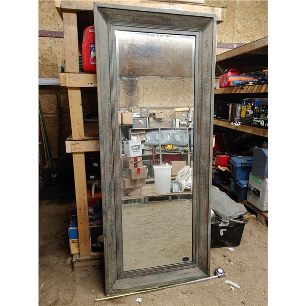 Large Mirror w/ Damaged Wood
