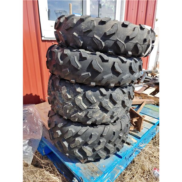 Set of ATV Tires NEW 25X8X12