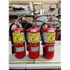 Image 1 : 3 Dry Chemical Fire Extinguisher
