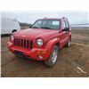 Image 1 : 2003 JEEP LIBERTY LIMITED 4WD 1J4GL58K93W595208 (RED)