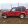 Image 2 : 2003 JEEP LIBERTY LIMITED 4WD 1J4GL58K93W595208 (RED)