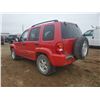 Image 3 : 2003 JEEP LIBERTY LIMITED 4WD 1J4GL58K93W595208 (RED)