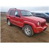 Image 6 : 2003 JEEP LIBERTY LIMITED 4WD 1J4GL58K93W595208 (RED)