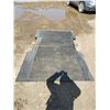 Image 3 : 2 Heavy Duty "Black Armour" Rubber Matts W/ Sheet of Plywood