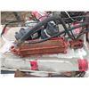 Image 6 : Pallet of Misc. Items Including Hydraulic Ram