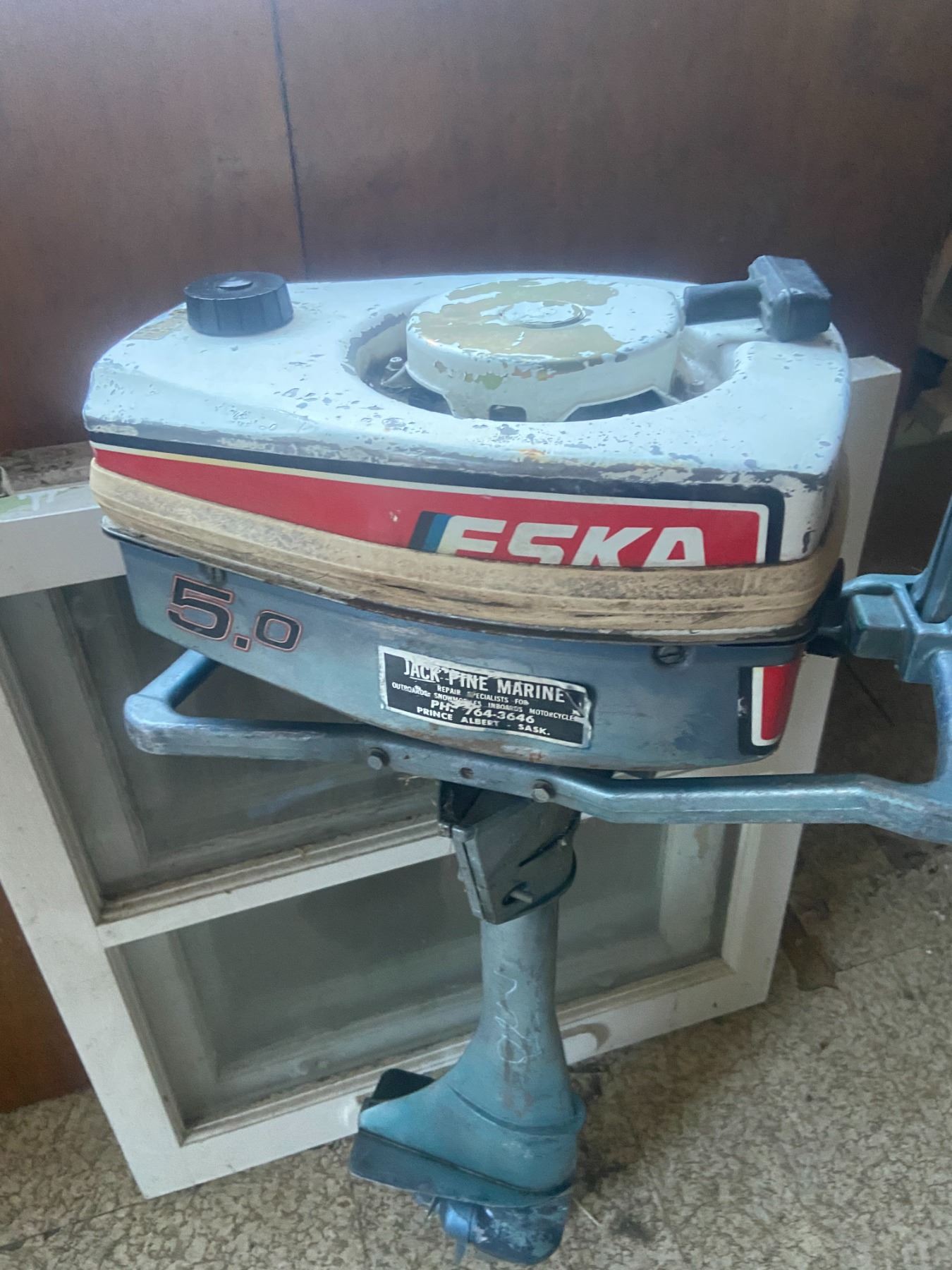 5HP ESKA Boat Motor Running Summer 2021 Schmalz Auctions