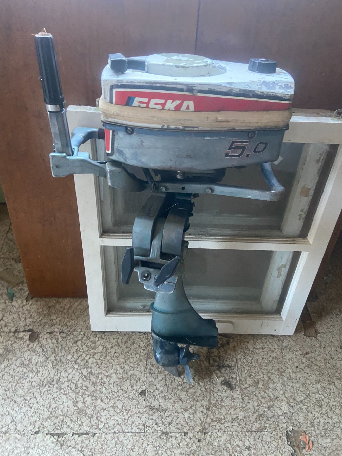 5HP ESKA Boat Motor Running Summer 2021 Schmalz Auctions