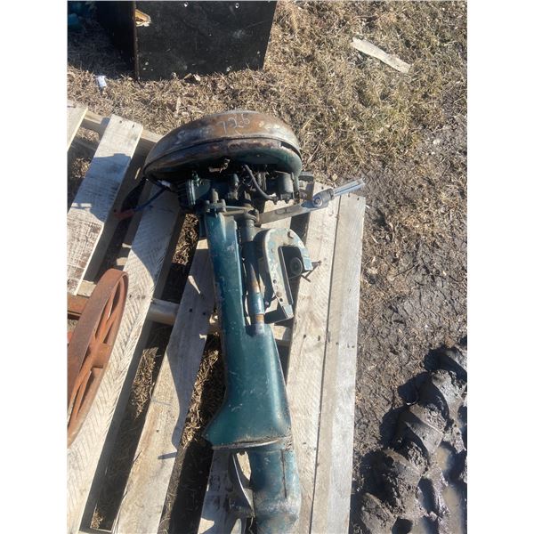 Vintage Boat Motor - Scott - Has Good Compression