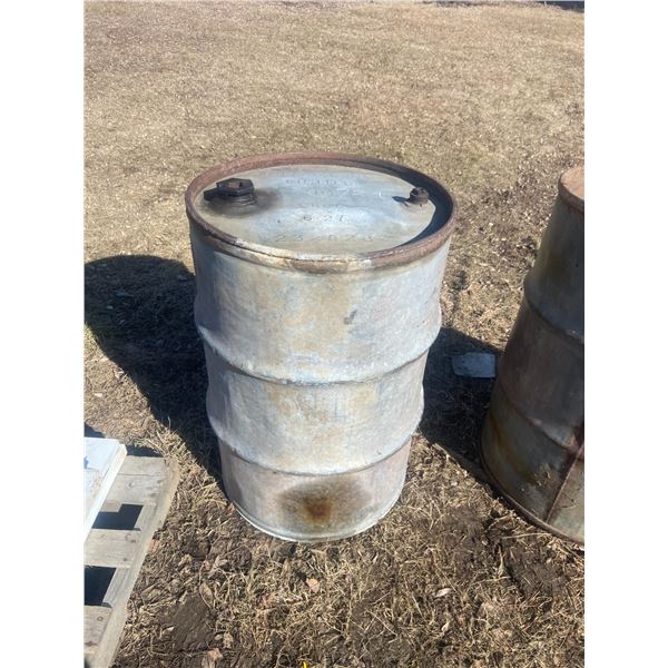 45 Gallon Steel Barrell Imperial Oil LTD.