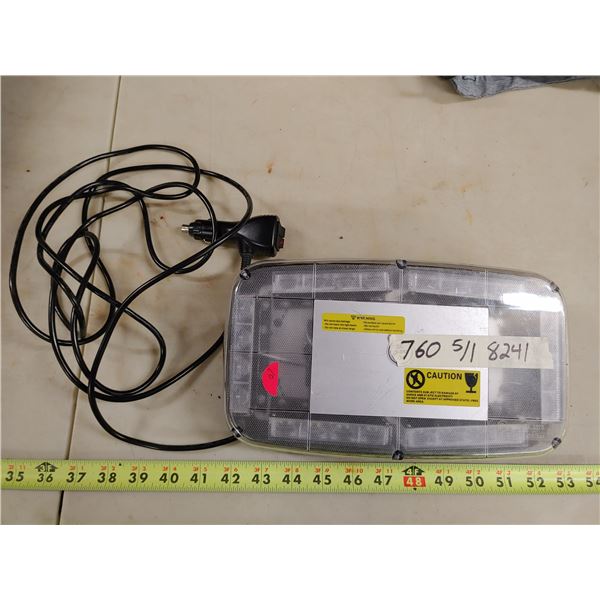 Blue Beacon Light 11 x 6"