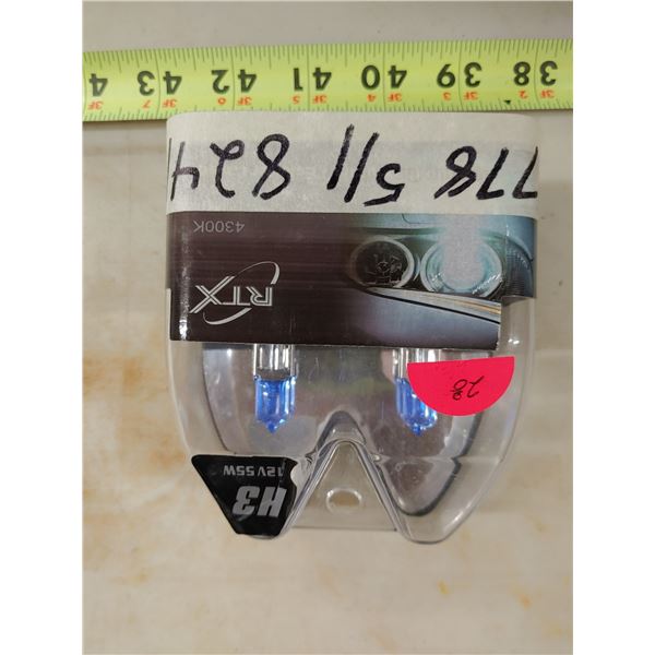 H3 RTX 4300K Replacement Bulb New