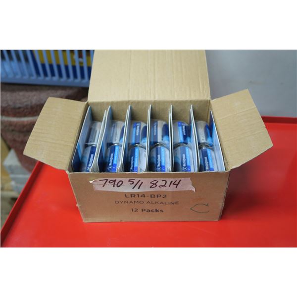 Box of 12 Twin Pack Westinghouse C-Cell