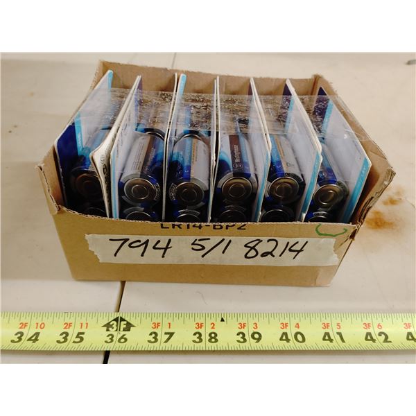 Box of 12 Twin Pack Westinghouse C-Cell