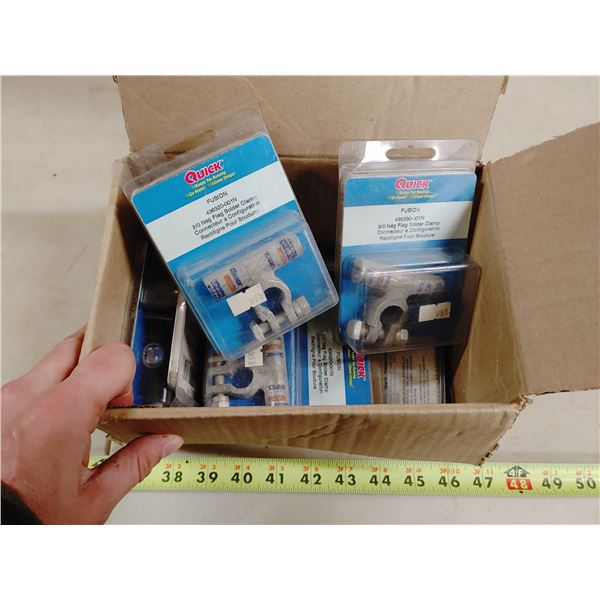 Box of 3/0 NEG Solder Cable Clamps 9 PC